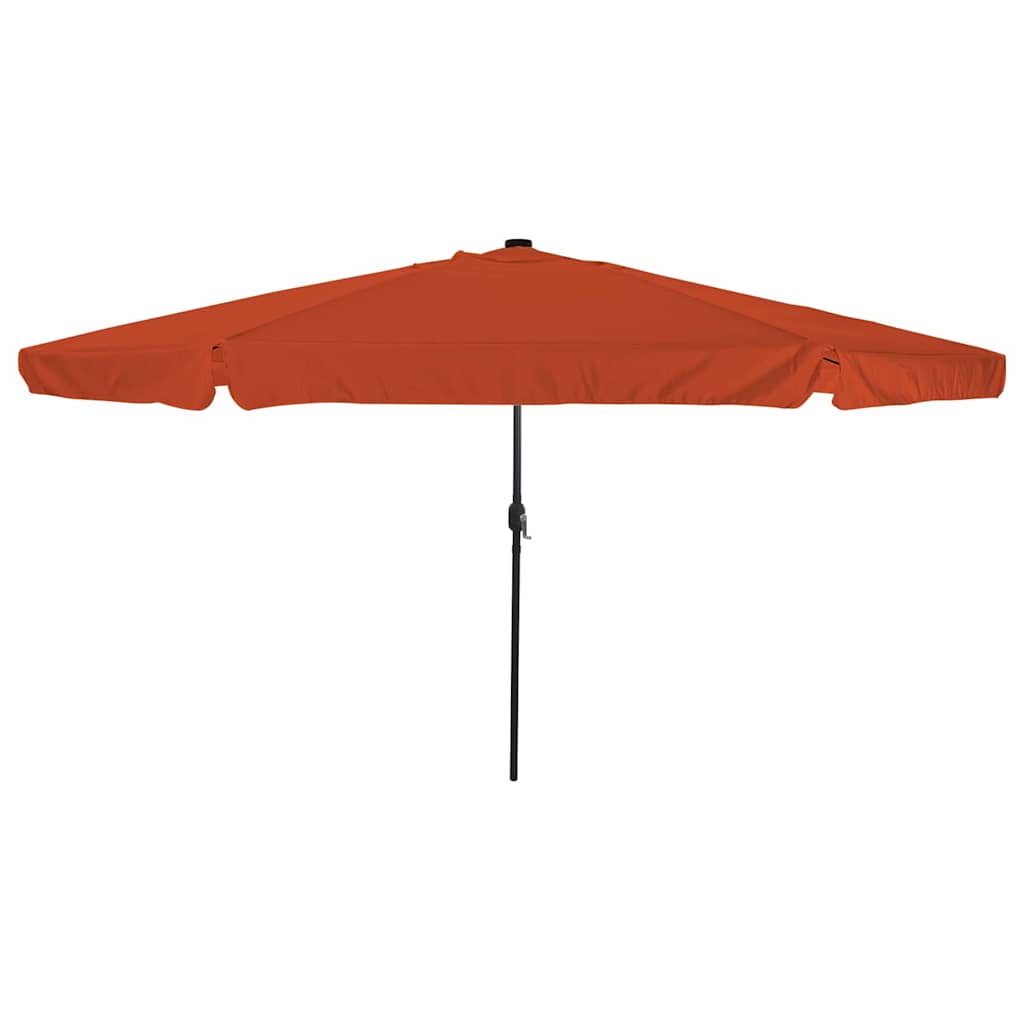 Garden Parasol Anthracite 395 x 395 x 245 cm Polyester