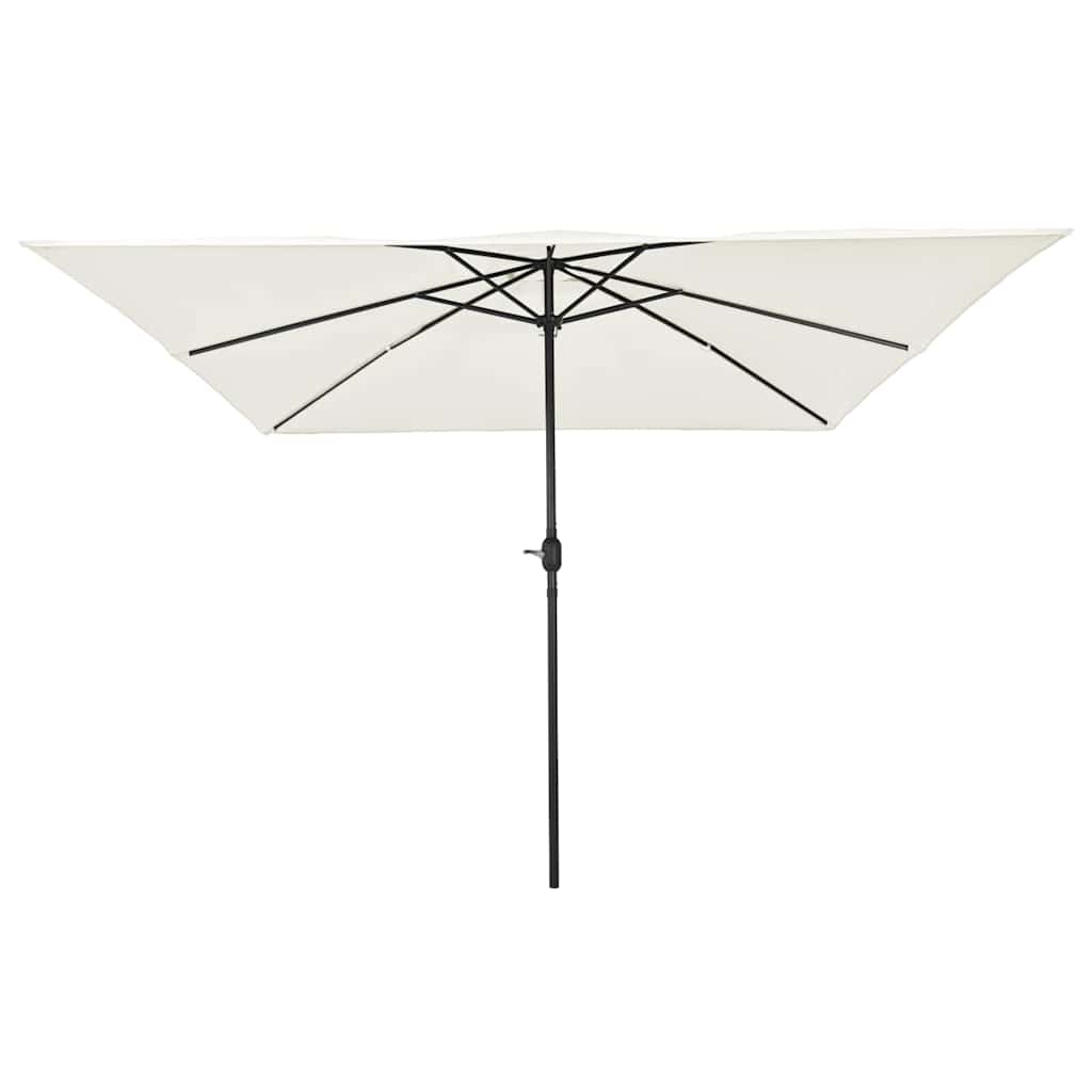 Sombrilla de jardín Arena 295 x 295 x 245 cm Poliéster y Acero