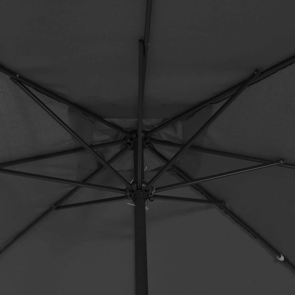Sombrilla de jardín Antracita 295 x 295 x 245 cm