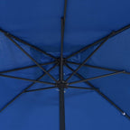 Sombrilla de jardín Azul azur 295 x 295 x 245 cm