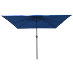 Sombrilla de jardín Azul azur 295 x 295 x 245 cm