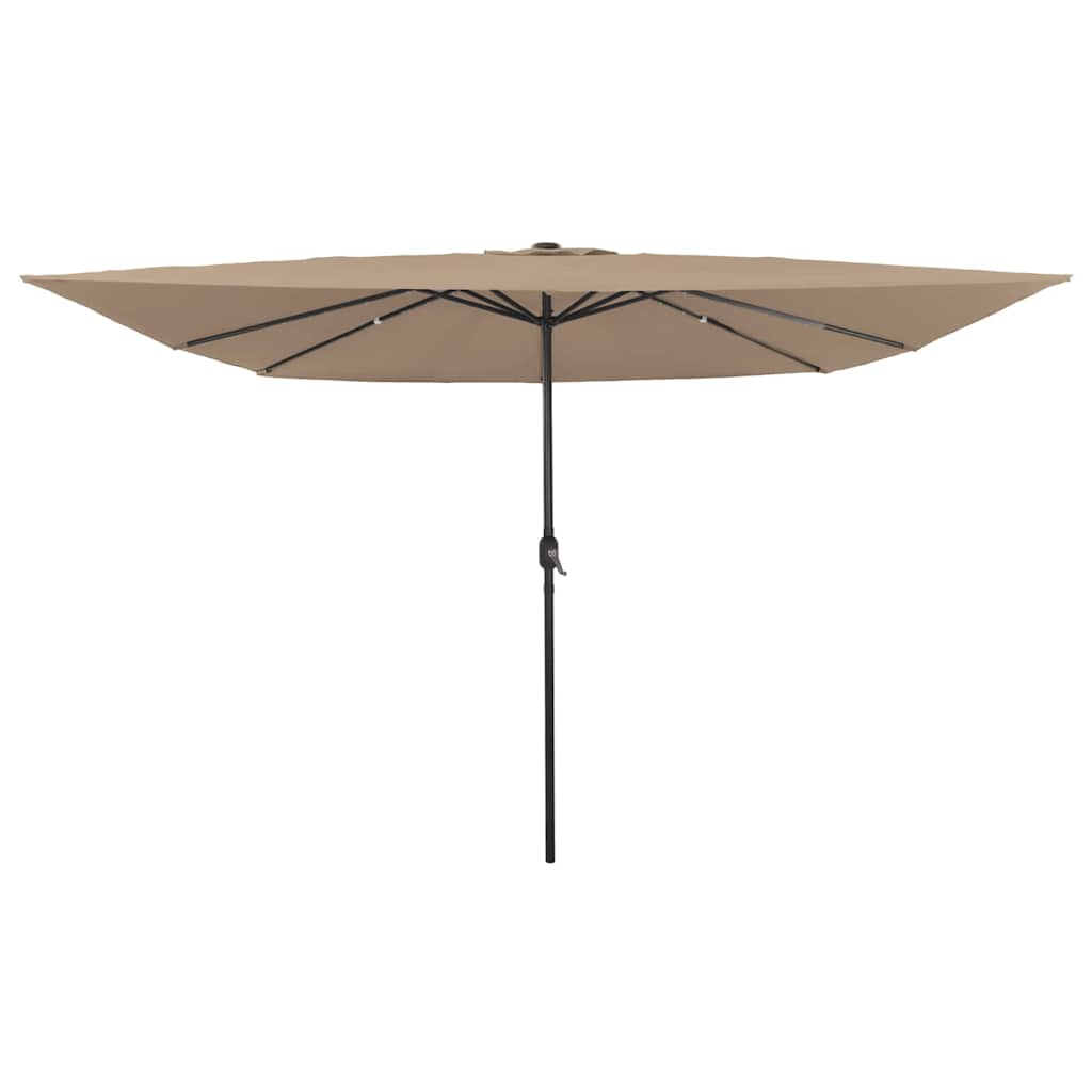 Guarda-sol de jardim Antracite 295 x 295 x 245 cm