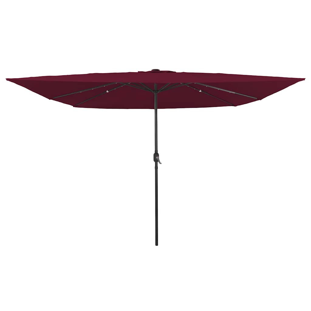 Guarda-sol de jardim Antracite 295 x 295 x 245 cm