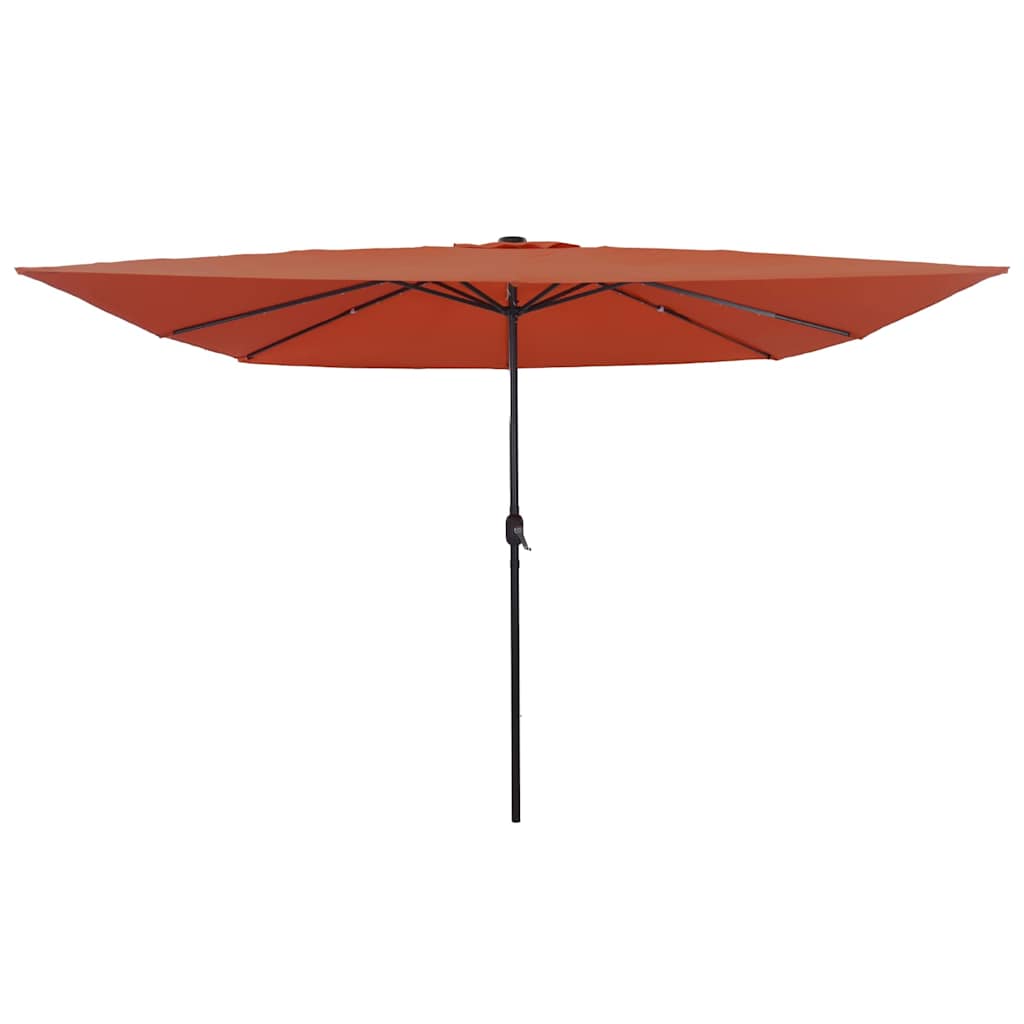 Guarda-sol de jardim Antracite 295 x 295 x 245 cm