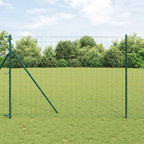 Cerca Euro Gris 0.4 x 10 m Hierro recubierto de PVC