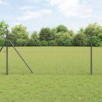 Cerca Euro Gris 0.4 x 10 m Hierro recubierto de PVC