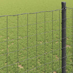 Cerca Euro Gris 0.4 x 10 m Hierro recubierto de PVC