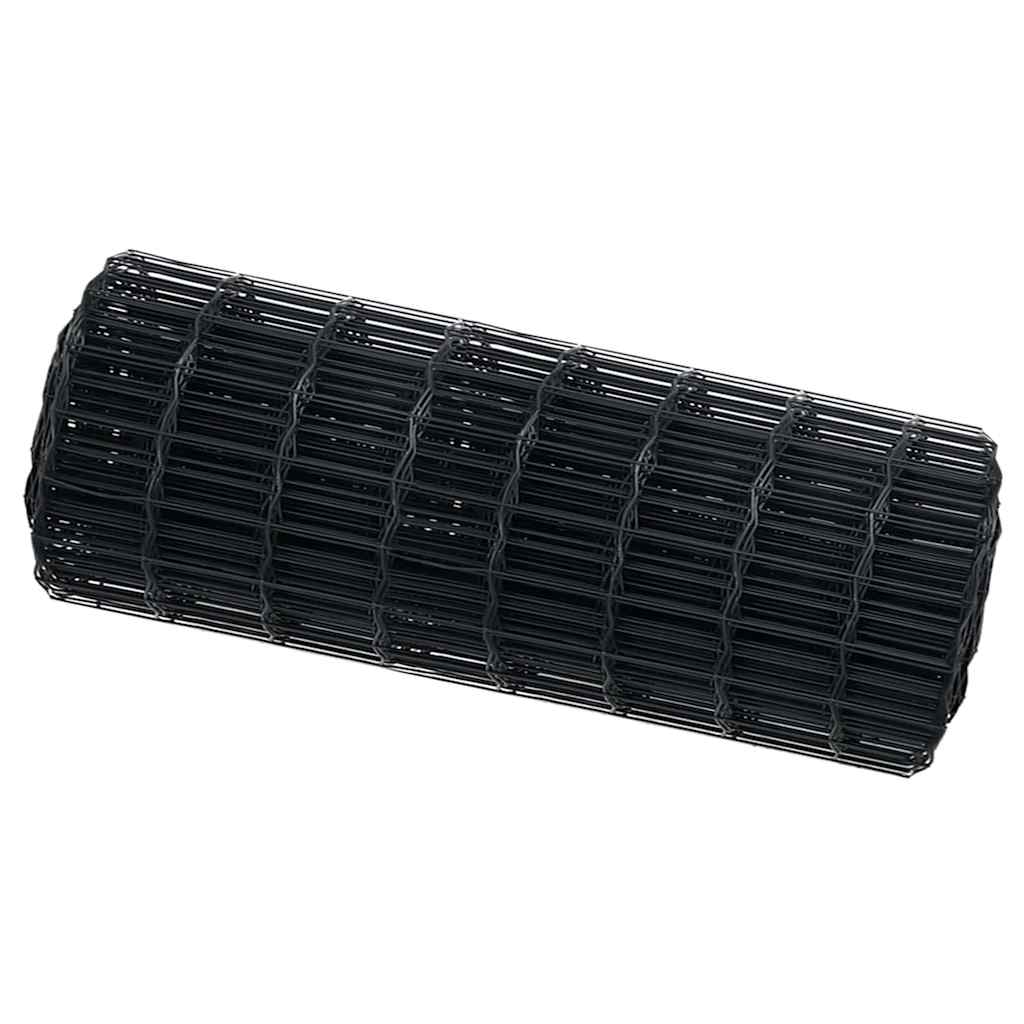 Cerca Euro Gris 0.4 x 10 m Hierro recubierto de PVC