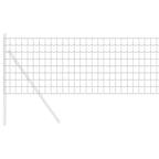 Cerca Euro Gris 0.4 x 10 m Hierro recubierto de PVC