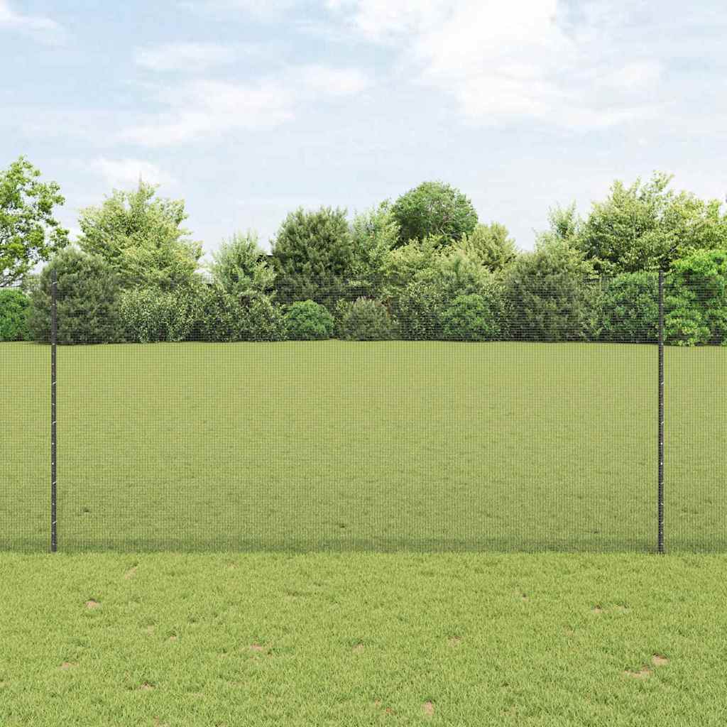 Valla con Poste Gris