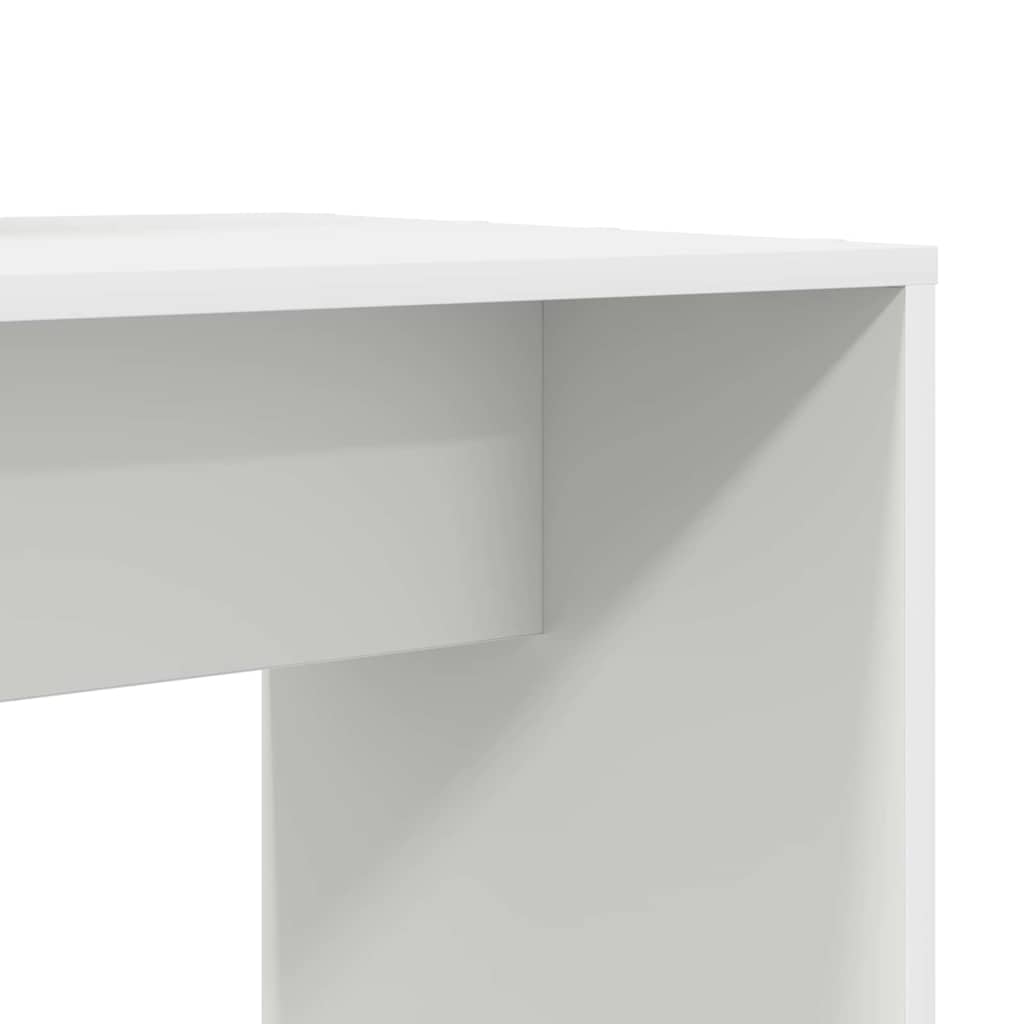 Escritorio con estante 138,5 x 55 x 143 cm Madera de ingeniería