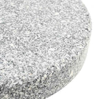 Base para sombrilla 29,8kg Gris Granito y Acero Inoxidable