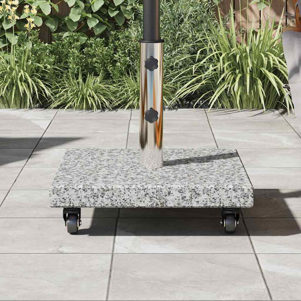 Base para sombrilla 30kg Gris granito Cuadrado