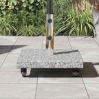 Base para sombrilla 30kg Gris granito Cuadrado