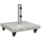 Base para sombrilla 30kg Gris granito Cuadrado