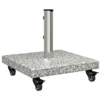 Base para sombrilla 30kg Gris granito Cuadrado