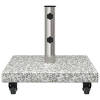 Base para sombrilla 30kg Gris granito Cuadrado