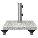 Base para sombrilla 30kg Gris granito Cuadrado
