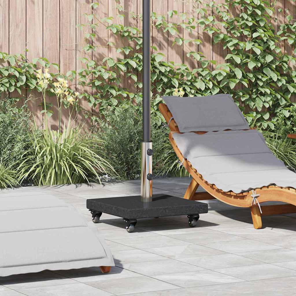Parasol base 30kg Granite Grey Square