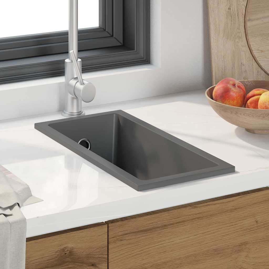 Fregadero de cocina 21 x 44 x 14 cm granito