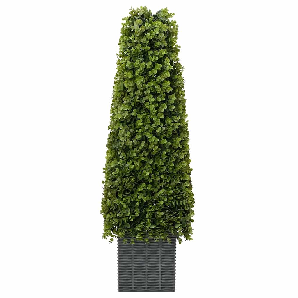 Torre de hierba de eucalipto Verde 27 x 27 x 90 cm Plástico