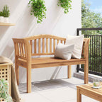 Banco Marrón 120 x 53,5 x 85 cm Madera maciza de Teca