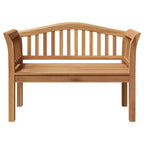 Banco Marrón 120 x 53,5 x 85 cm Madera maciza de Teca