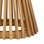 Mesa lateral Marrón 50 x 50 x 49,5 cm Madera de teca maciza