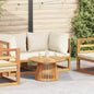 Mesa lateral Marrón 50 x 50 x 49,5 cm Madera de teca maciza