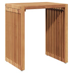 Mesa auxiliar de jardín 3 pcs Marrón 33 x 44,5 x 51 cm