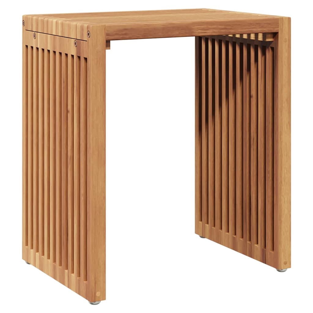 Mesa auxiliar de jardín 3 pcs Marrón 33 x 44,5 x 51 cm