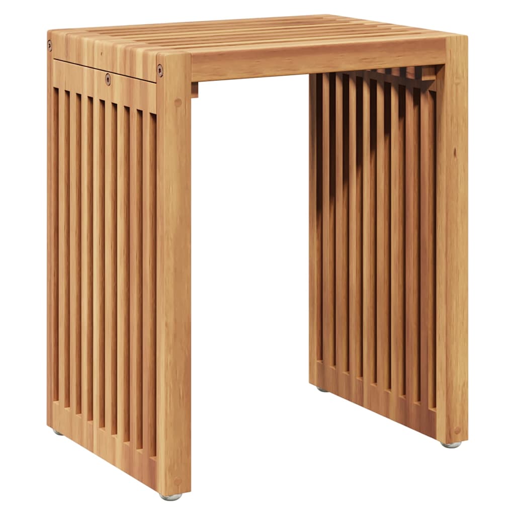 Mesa auxiliar de jardín 3 pcs Marrón 33 x 44,5 x 51 cm