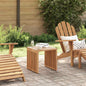 Mesa auxiliar de jardín 3 pcs Marrón 33 x 44,5 x 51 cm