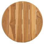 Mesa lateral Marrón 40 x 40 x 41 cm Madera de teca maciza