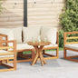 Mesa lateral Marrón 40 x 40 x 41 cm Madera de teca maciza