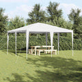 Carpa de Fiesta 400 x 400 x 266 cm Polietileno y Acero