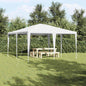Tenda de Festa 400 x 400 x 266 cm Polietileno e Aço