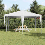 Carpa de Fiesta 400 x 400 x 266 cm Polietileno y Acero