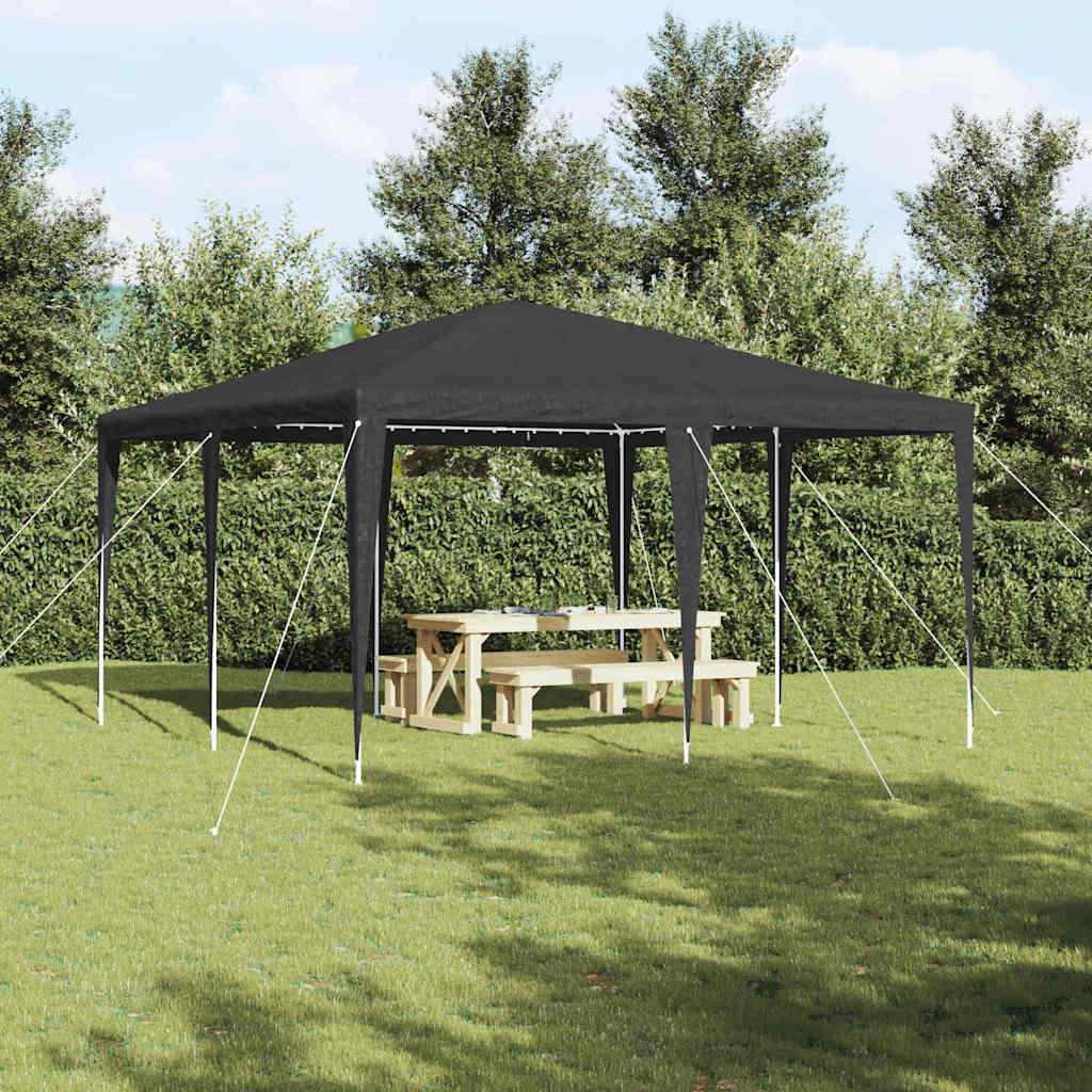 Tenda de Festa 400 x 400 x 266 cm Polietileno e Aço