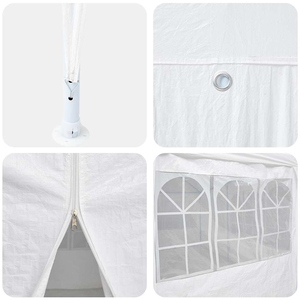 Carpa de Fiesta 400 x 400 x 266 cm Polietileno