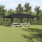 Tenda de Festa 400 x 400 x 266 cm Polietileno e Aço