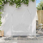 Banco de jardín antiguo 121 x 48 x 200 cm Acero