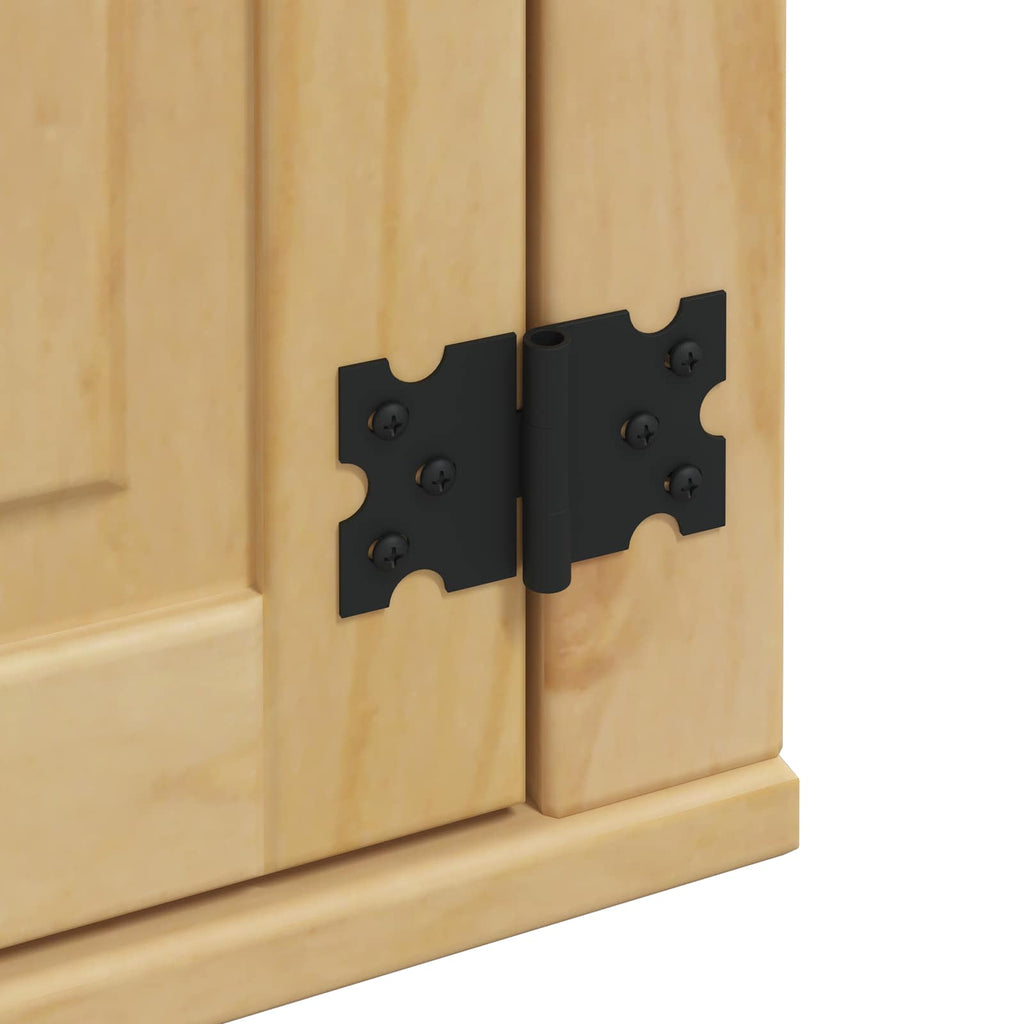 Armario SKI Marrón Miel 40 x 32 x 60 cm Madera de pino macizo