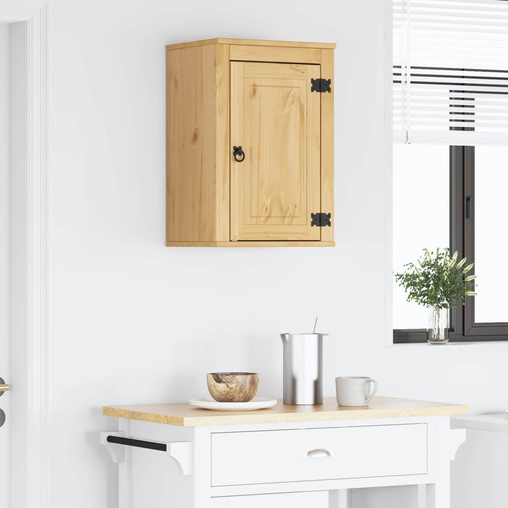 Armario SKI Marrón Miel 40 x 32 x 60 cm Madera de pino macizo