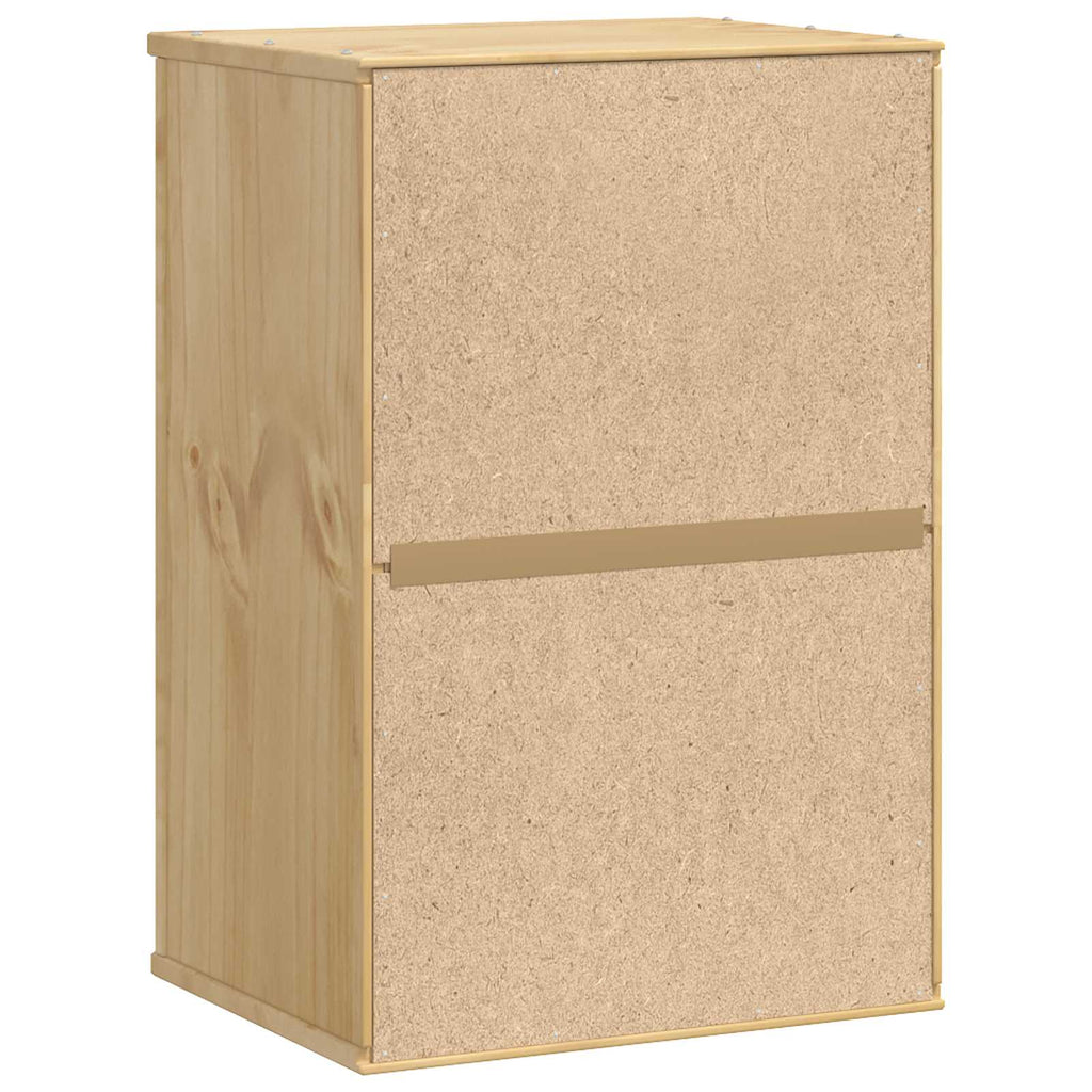 Armario SKI Marrón Miel 40 x 32 x 60 cm Madera de pino macizo