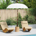 Parasol Balinés Crema 190 x 190 x 260 cm Algodón