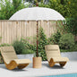 Parasol Balinés Crema 190 x 190 x 260 cm Algodón