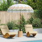 Parasol Balinés Crema 190 x 190 x 260 cm Algodón