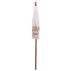 Parasol Balinés Crema 190 x 190 x 260 cm Algodón