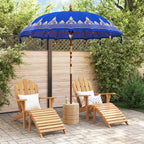 Parasol Balinés Azul 215 x 215 x 260 cm Algodón